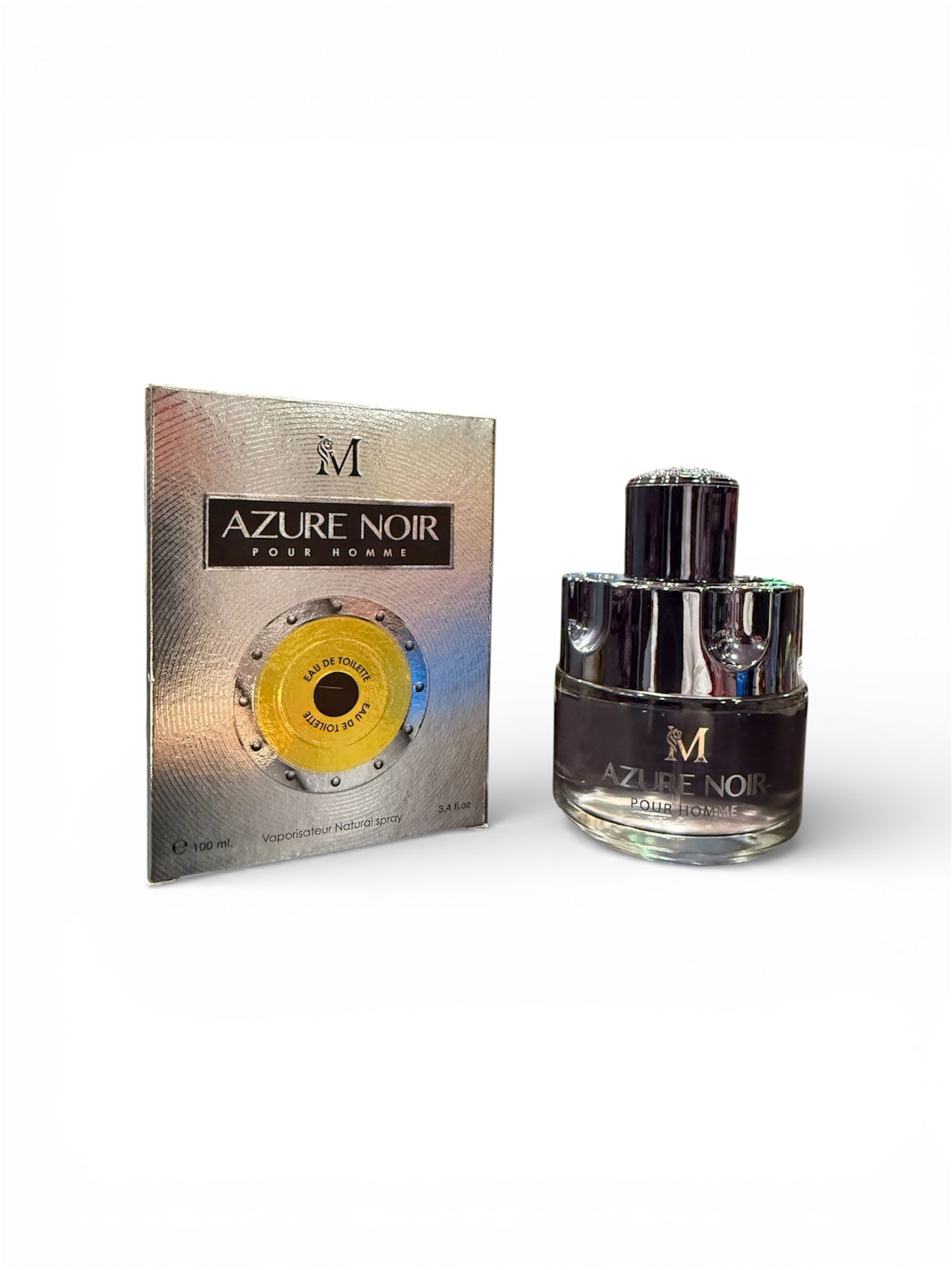 Azure Noir Pour Homme – Eau de Toilette 100 ml