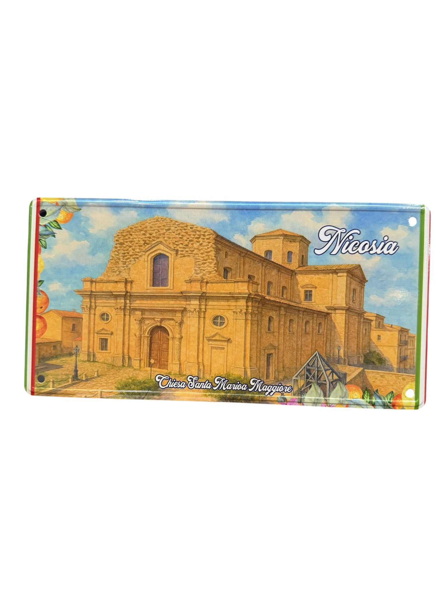 Targhe Nicosia 31 cm Basilica Santa Maria Maggiore Targhe Nicosia 31 cm Basilica Santa Maria Maggiore