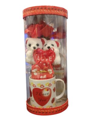 Tazza grande con peluche