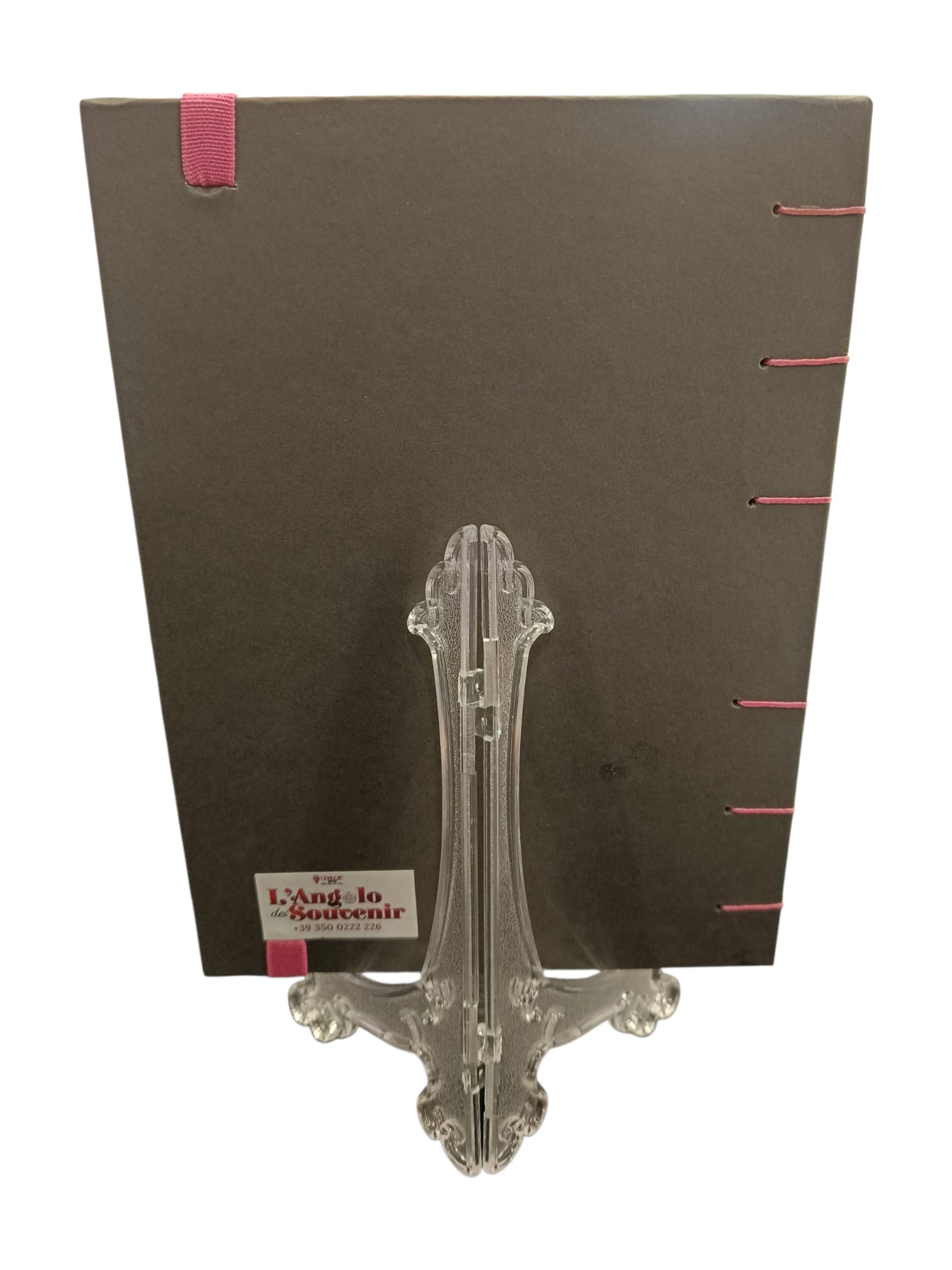 Quaderno fatto a mano aereo dietro