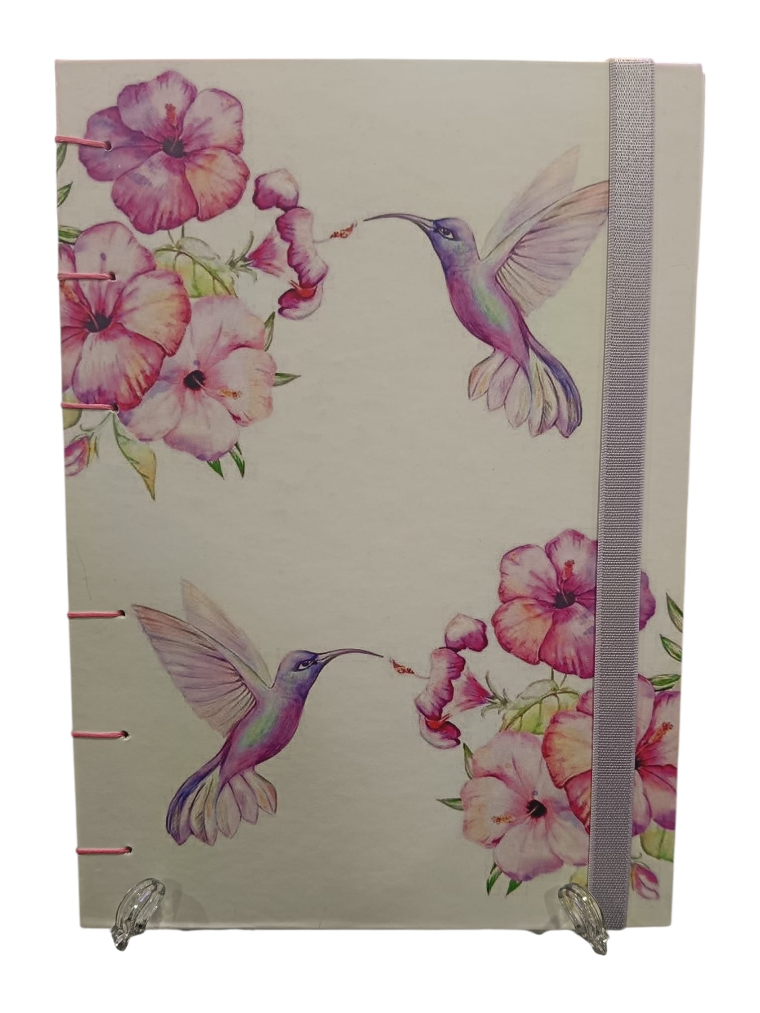 Quaderno fatto a mano colibrì davanti