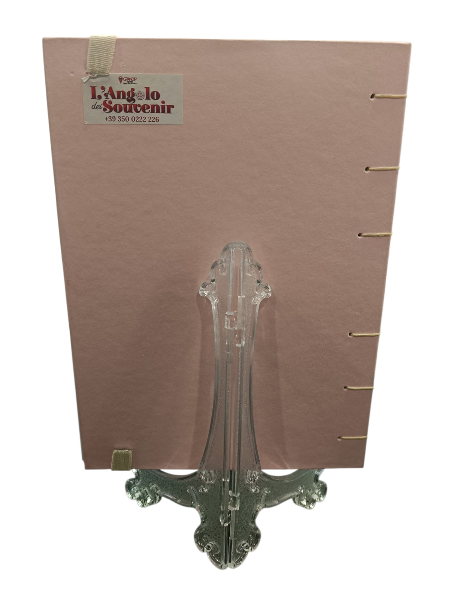 Quaderno fatto a mano conchiglie dietro