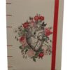 Quaderno fatto a mano cuore davanti