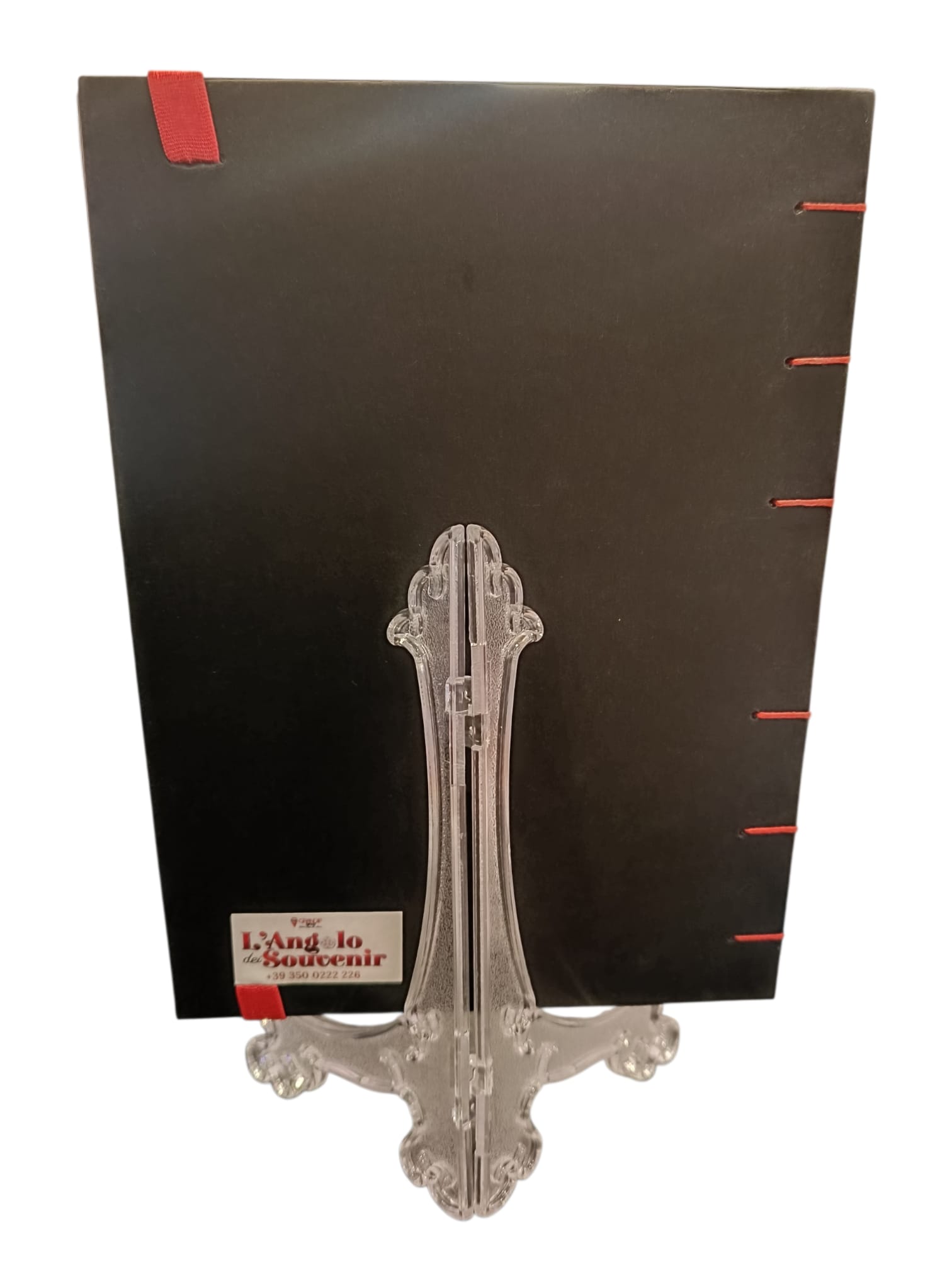 Quaderno fatto a mano cuore dietro