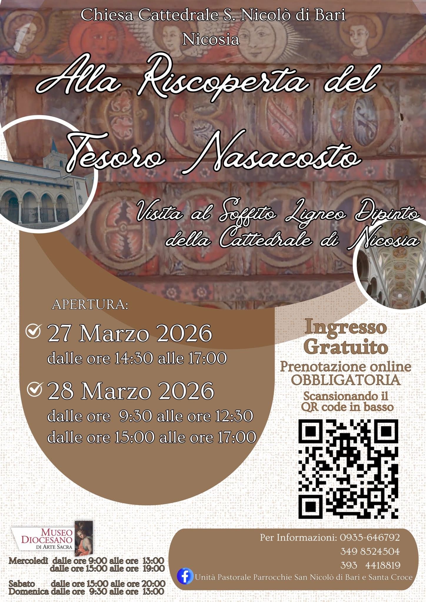 visita al soffitto ligneo marzo 2026