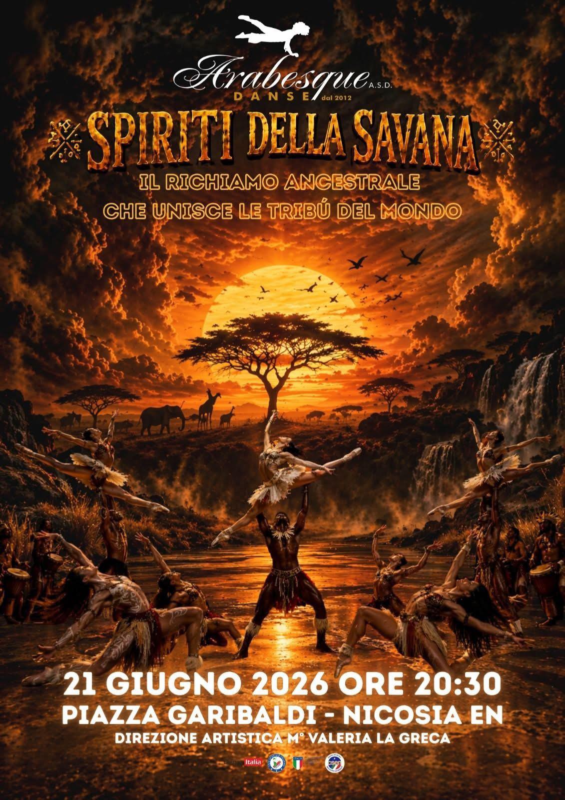 Saggio di danza ''Spiriti della Savana'' a Nicosia