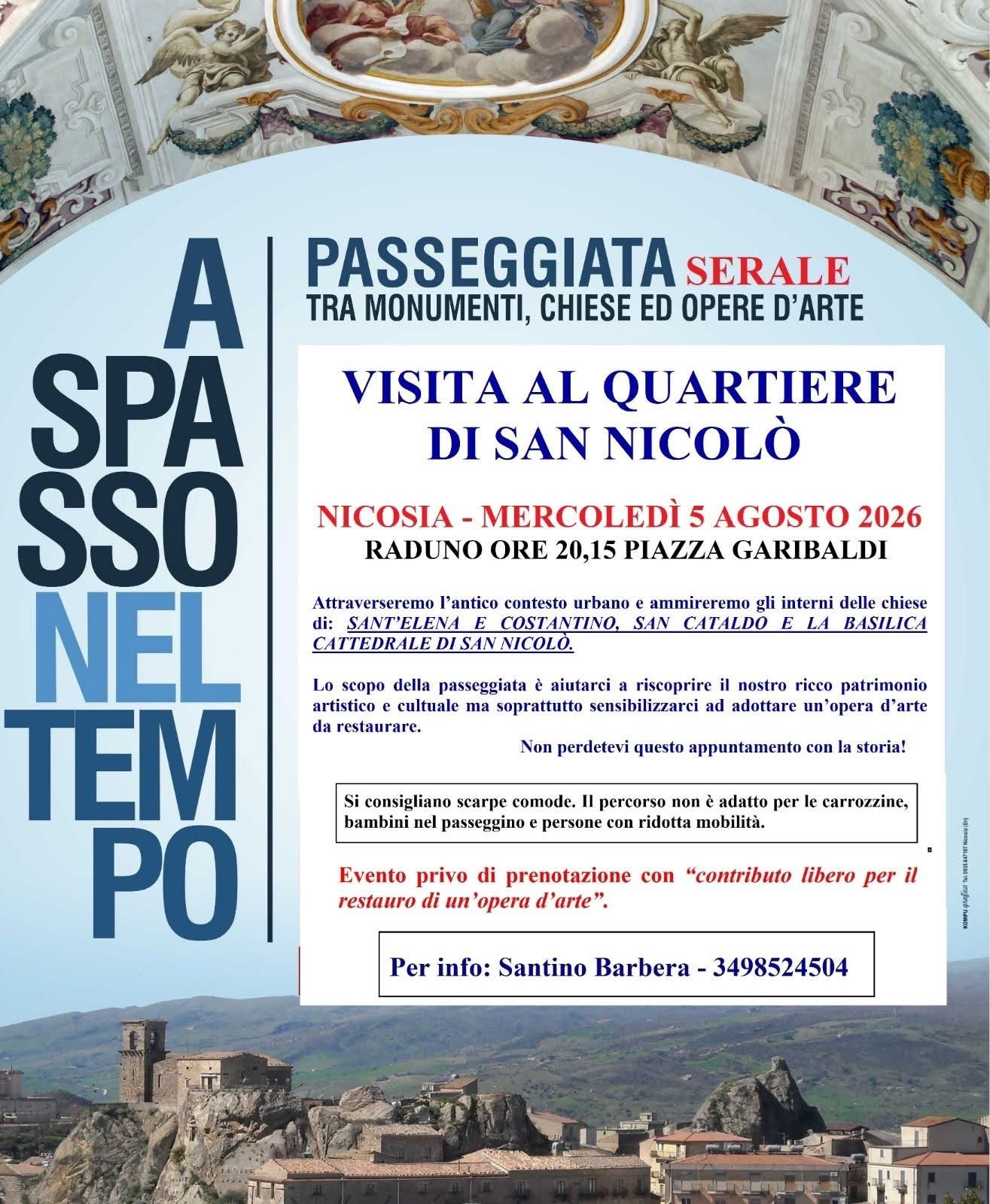 A Spasso nel Tempo – Visita al Quartiere di San Nicolò