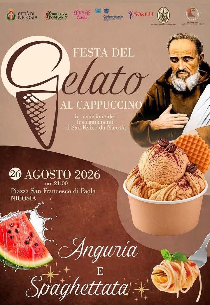 Festa del Gelato al Cappuccino – Nicosia 2026