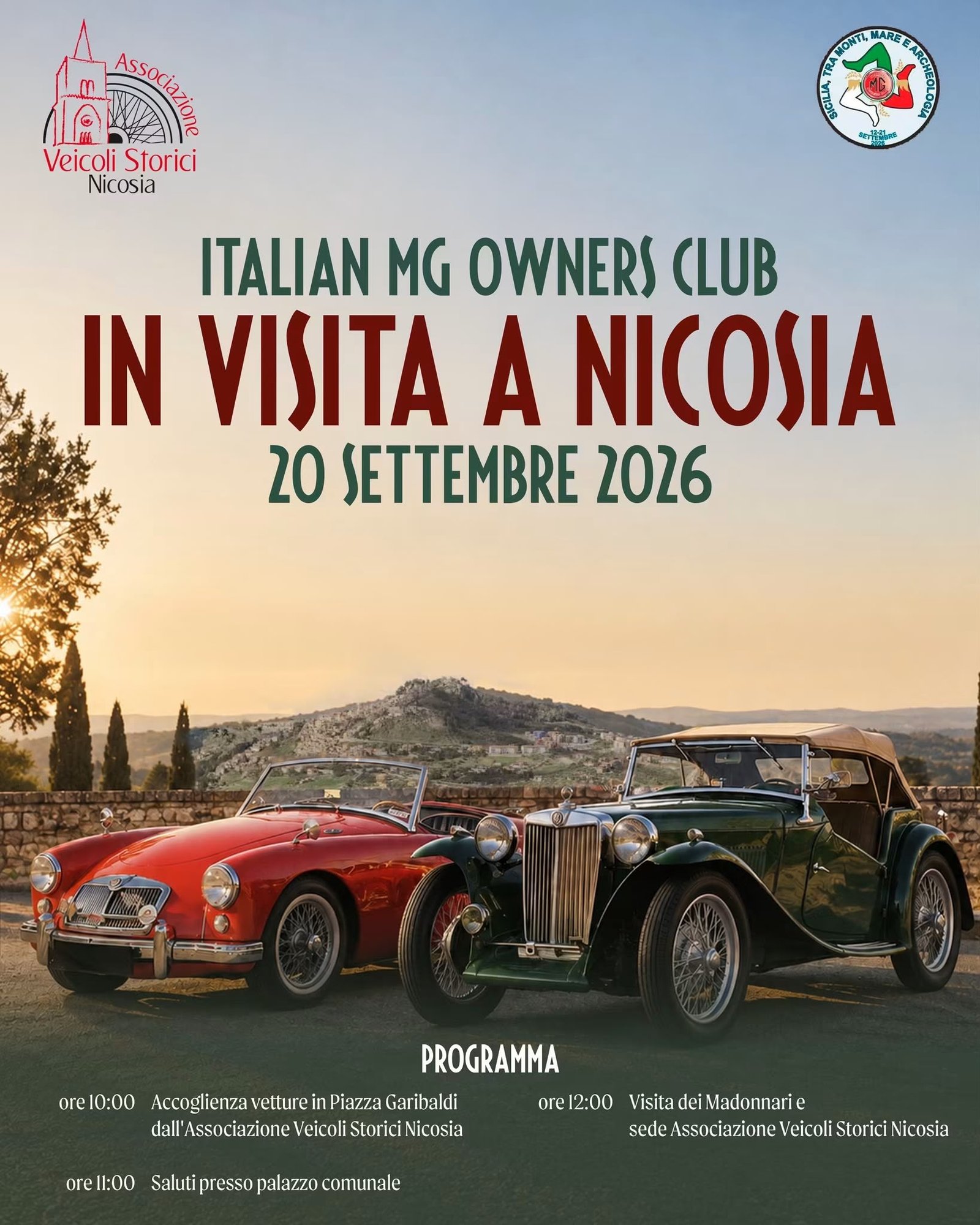 Italian MG Owners Club – In visita a Nicosia