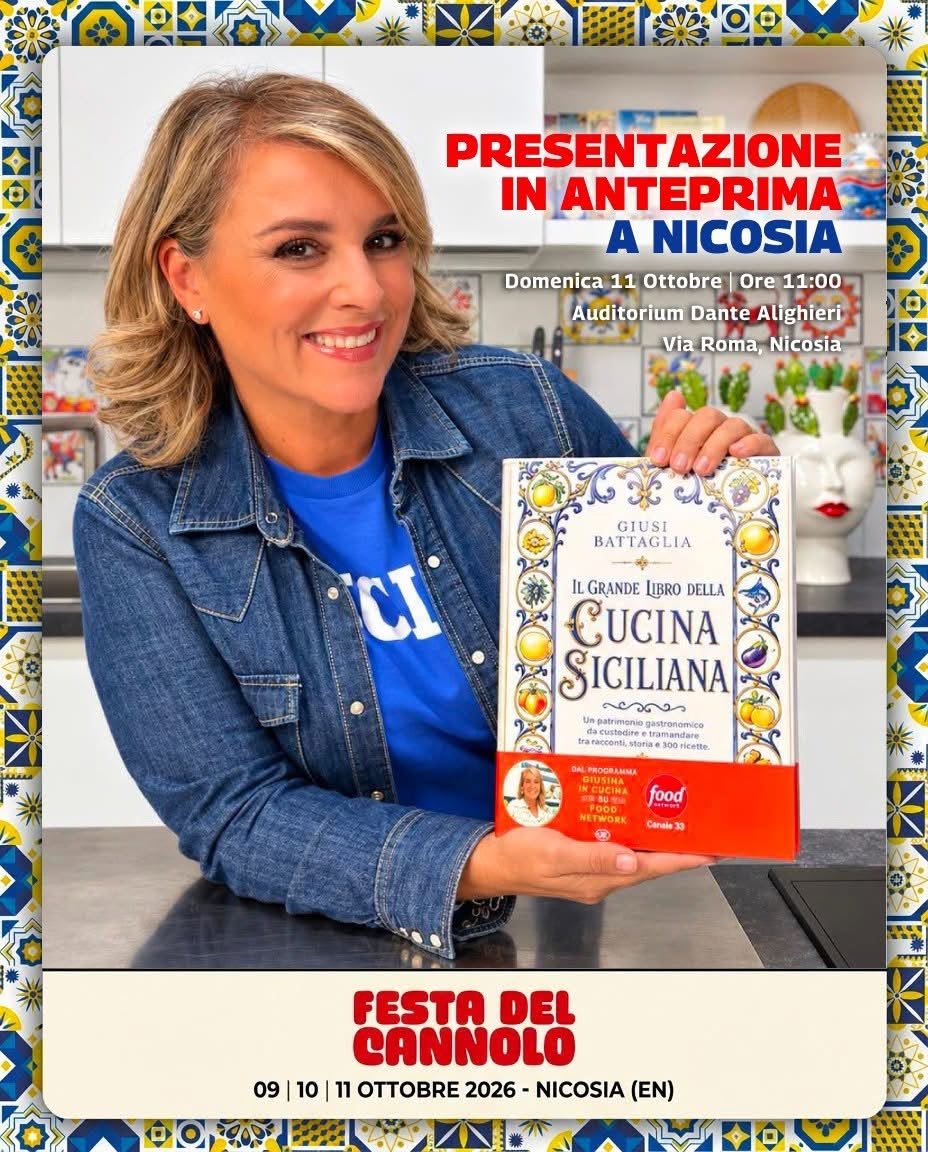 Giusina in Cucina presenta “Il Grande Libro della Cucina Siciliana”