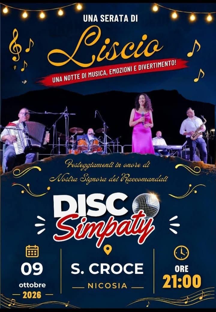 Una Serata di Liscio con Disco Simpaty