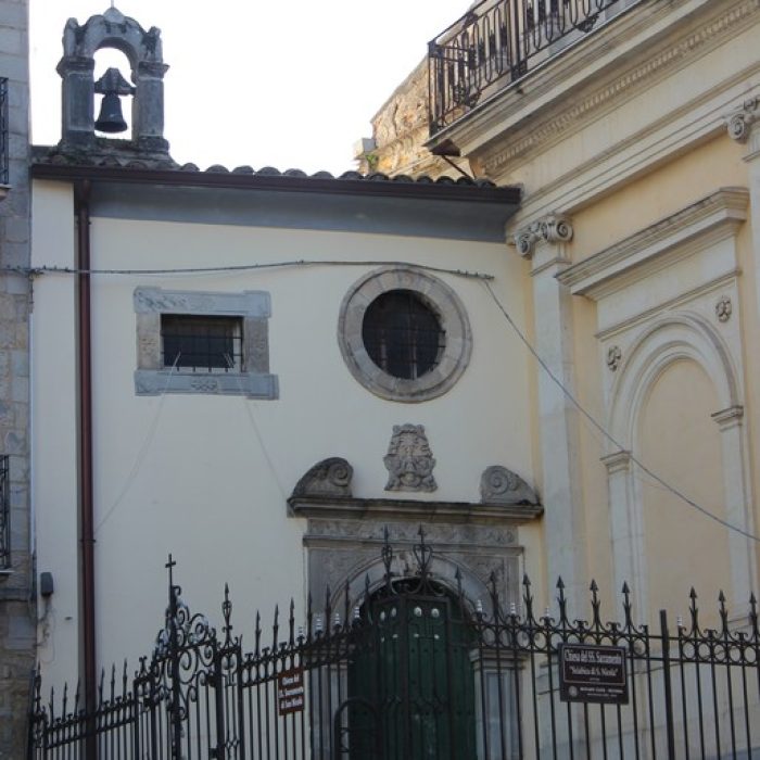 CHIESA DEL SS. SACRAMENTO DI SAN NICOLO'